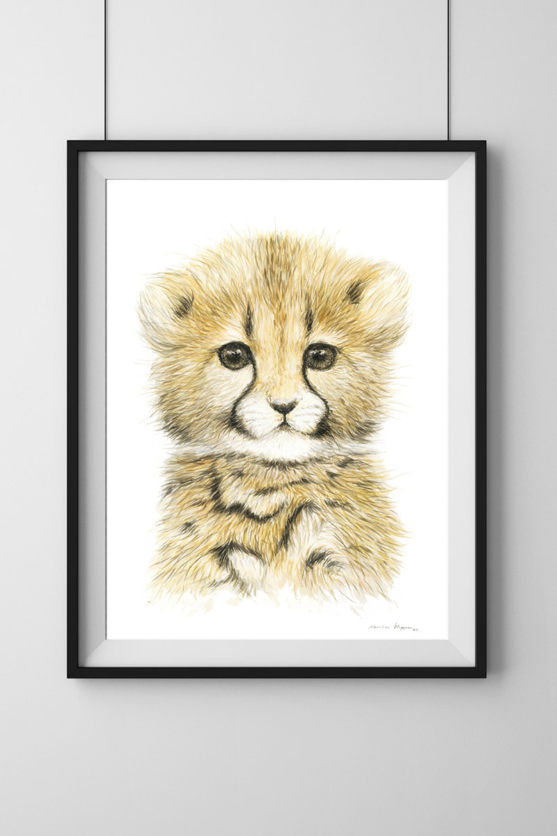 "Baby Cheetah" Print - Image 2
