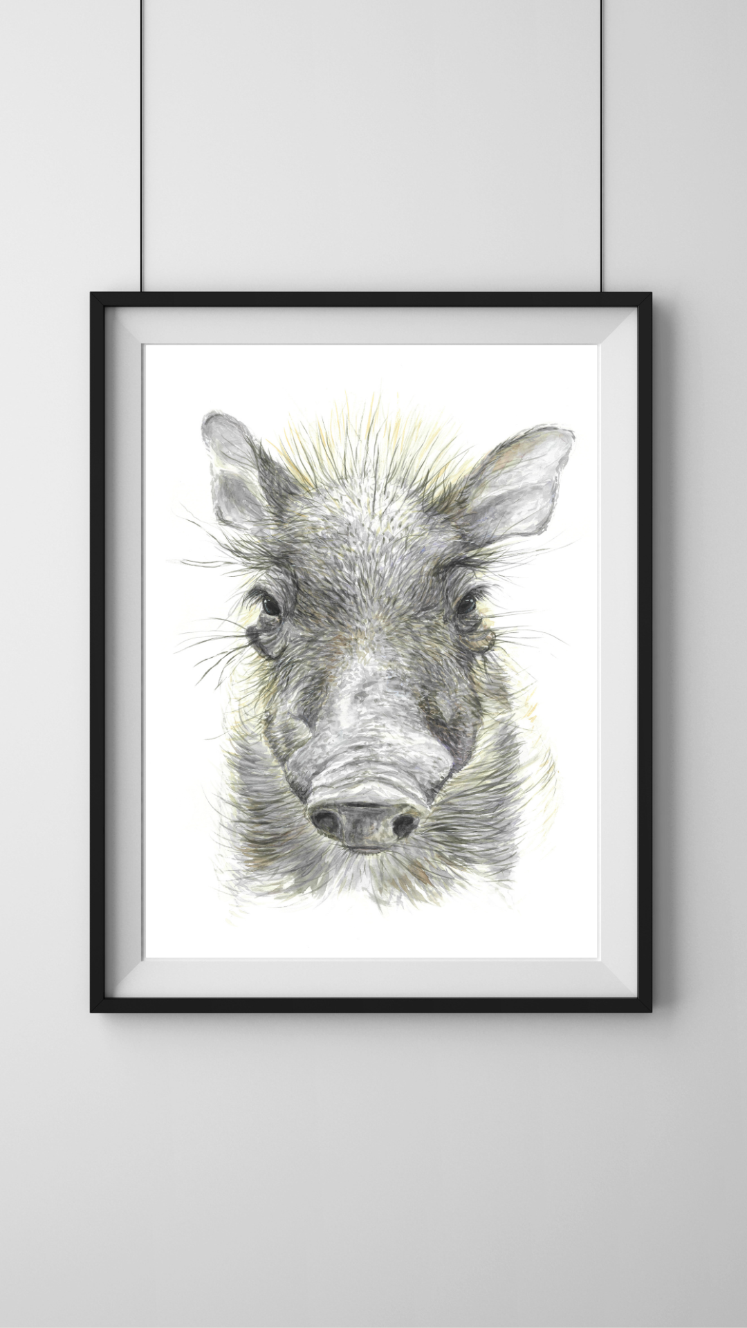 "Baby Warthog" Print - Image 2