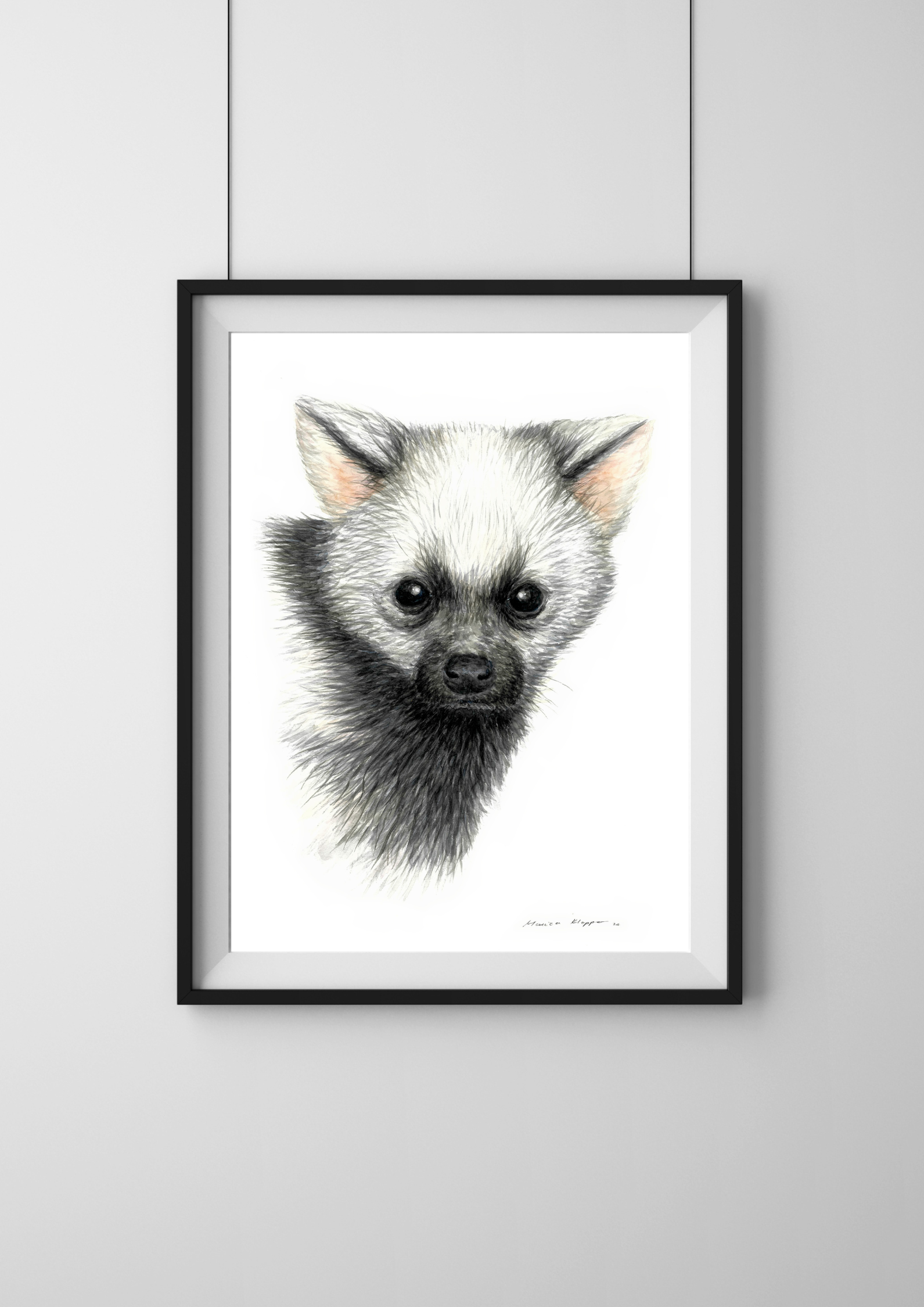 "Baby Aardwolf" Print - Image 2