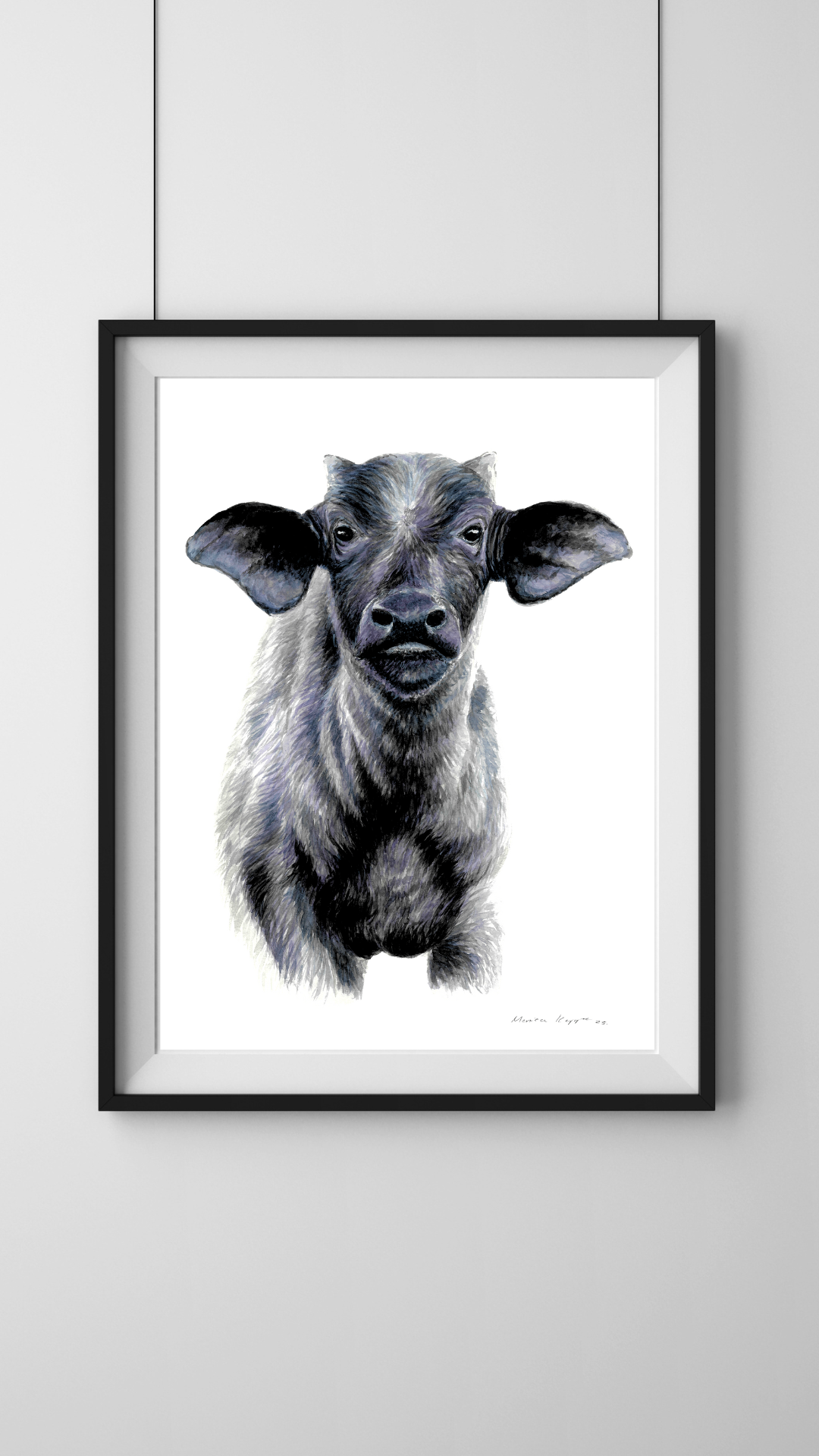 "Baby Buffalo" Print - Image 2