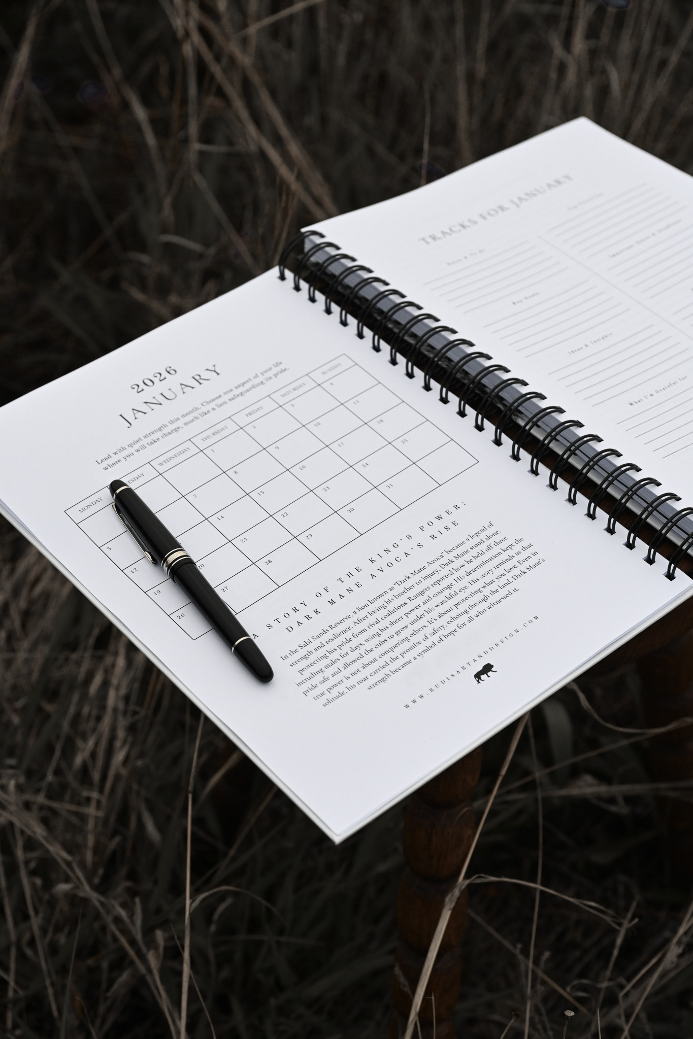 2026 Lion Themed Diary - Image 11