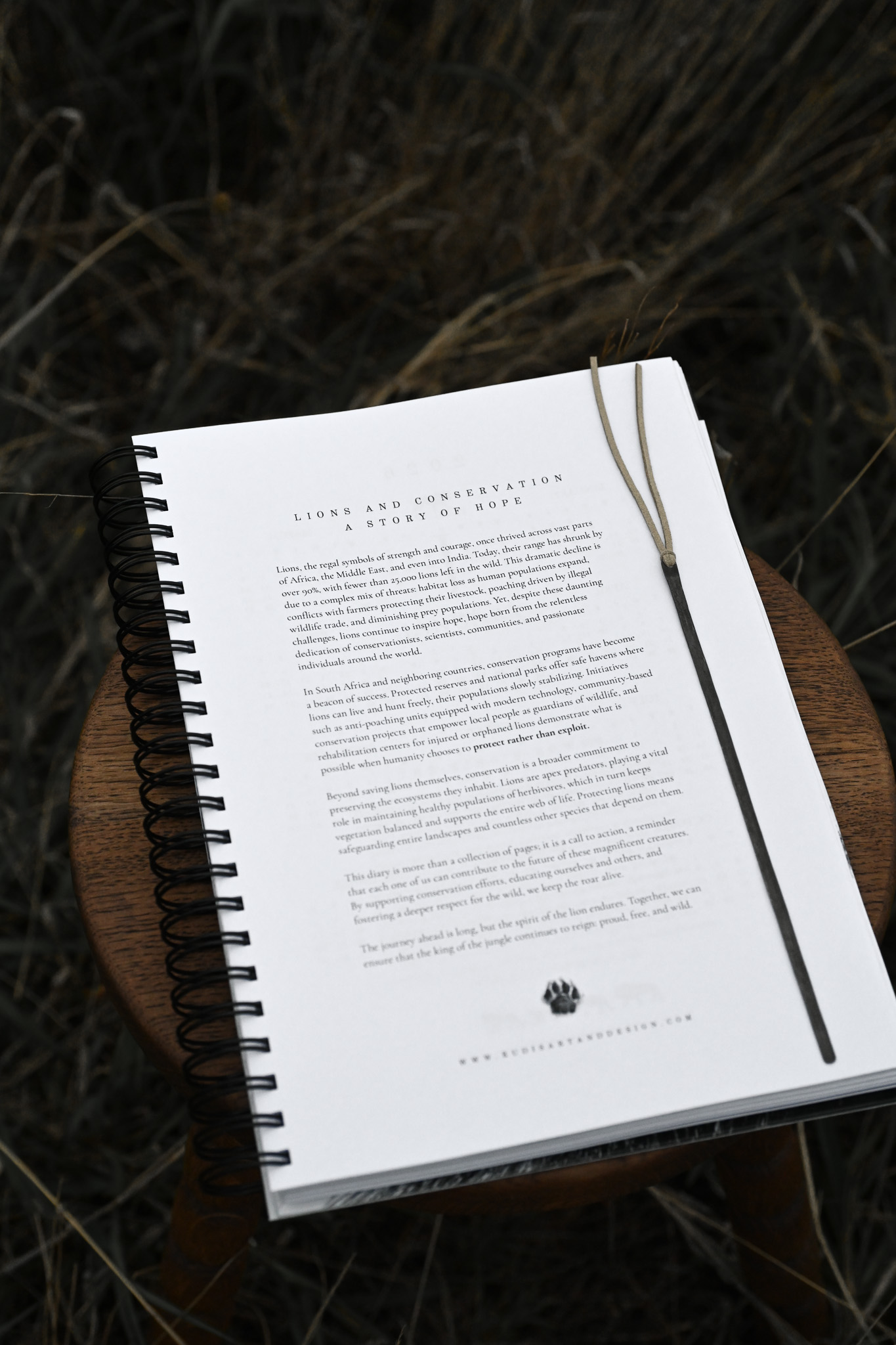 2026 Lion Themed Diary - Image 23