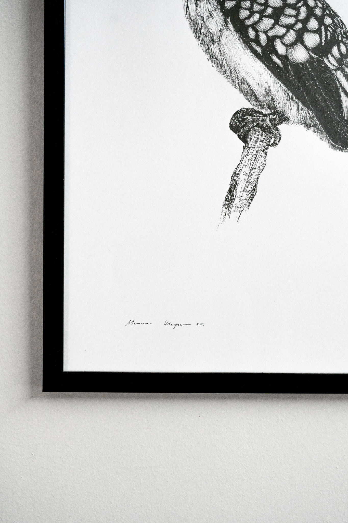 "Beak of Boldness" Pen Drawing - Image 2