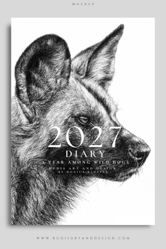 2027 Wild Dog Themed Diary