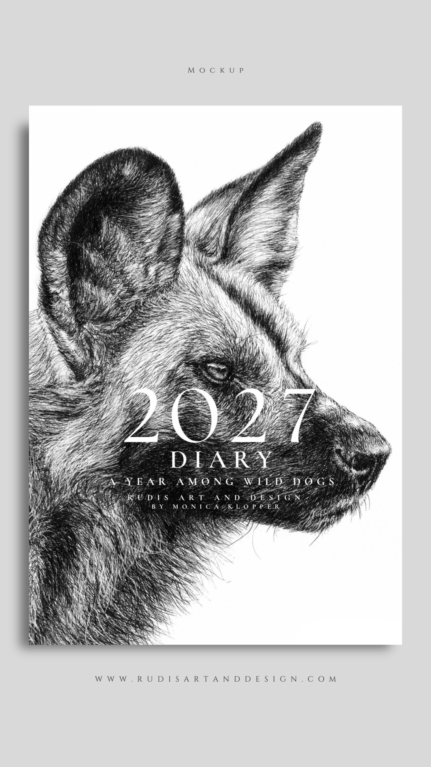 2027 Wild Dog Themed Diary